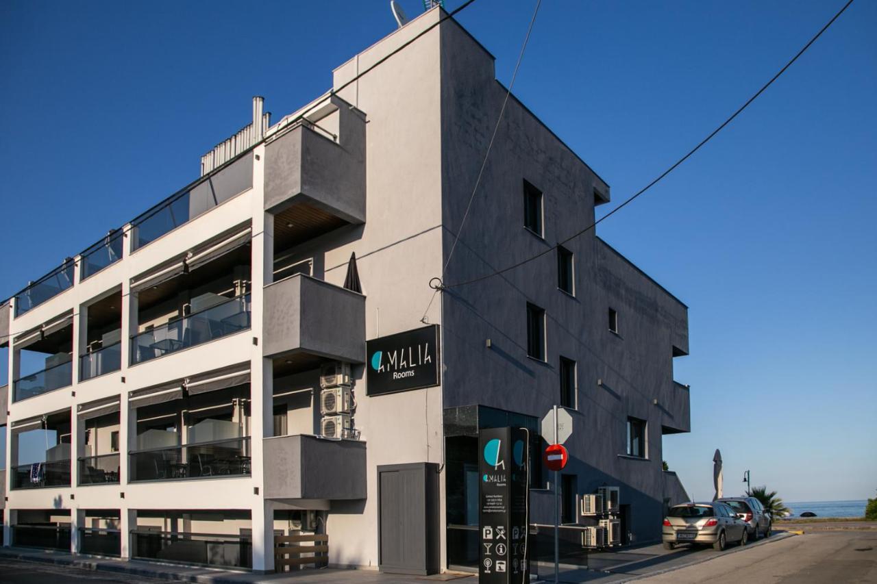 Amalia Rooms Sea View Nea Vrasna Exterior photo