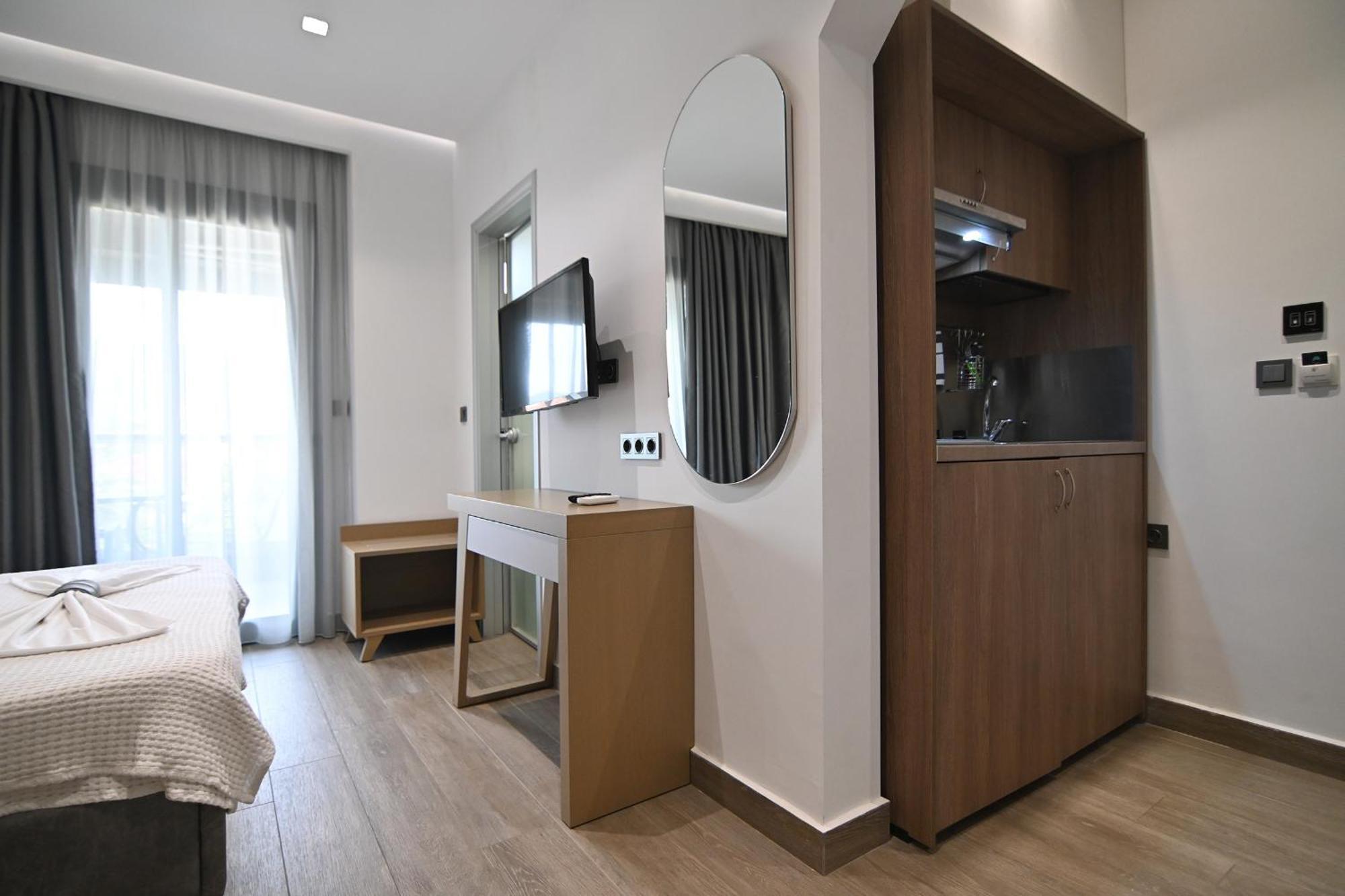 Amalia Rooms Sea View Nea Vrasna Exterior photo