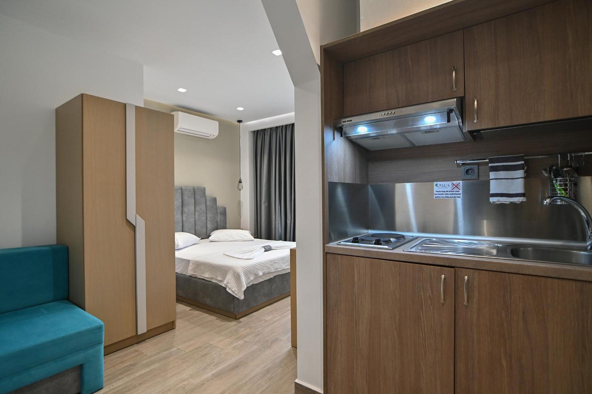 Amalia Rooms Sea View Nea Vrasna Exterior photo